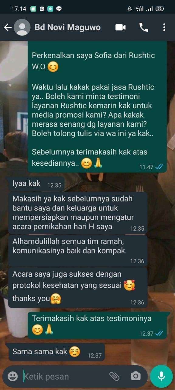 Testimoni Bd Novi Maguwo