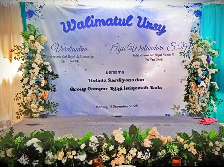 Dekorasi Akad / Engagement Minimalis oleh Rushtic