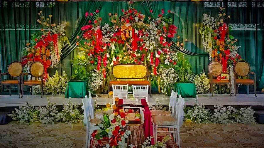 Dekorasi Akad / Engagement Minimalis oleh Rushtic