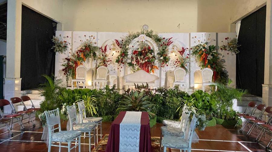 Dekorasi Akad / Engagement Minimalis oleh Rushtic