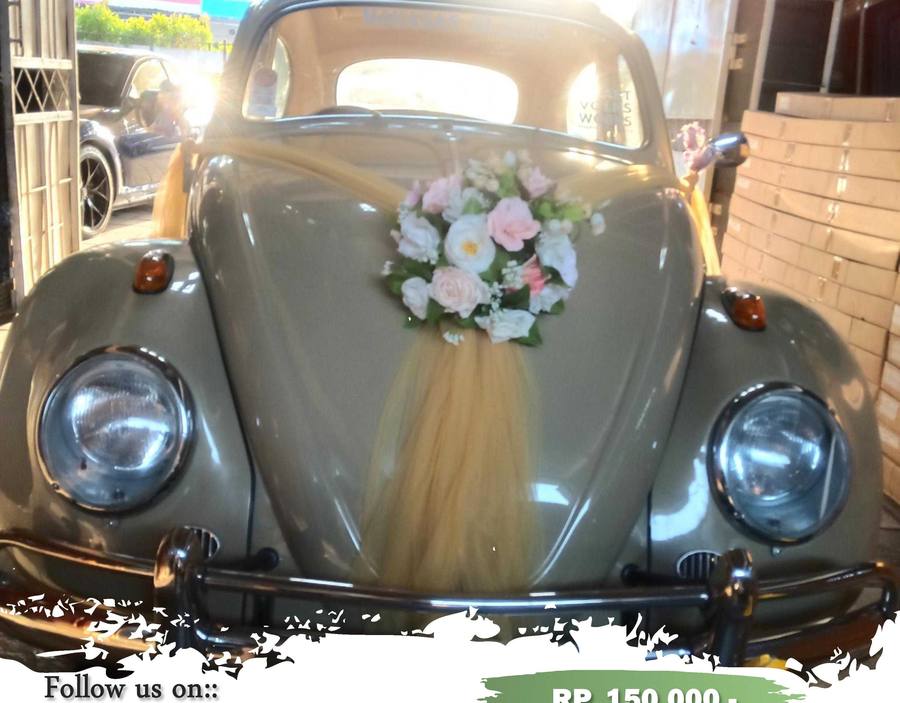 Dekorasi Backdrop Mobil Pengantin oleh Rushtic